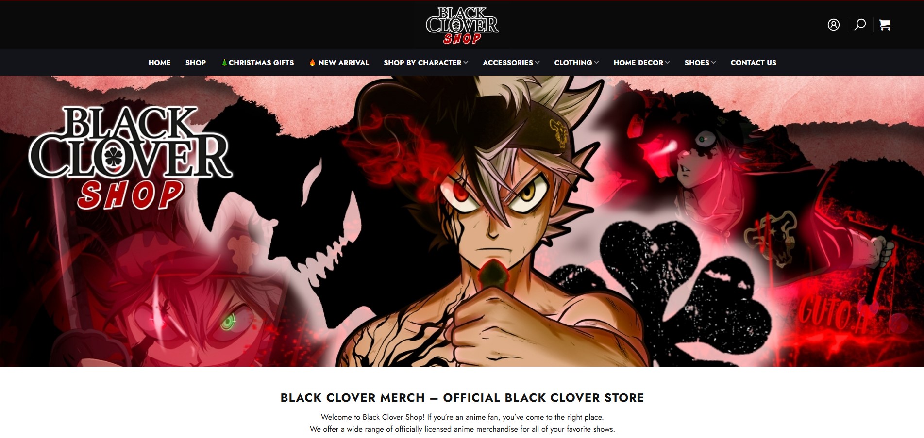 Black Clover - Akira Merch