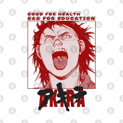 Akira Good For Health Bad For Education Tapestry Official Akira Merch