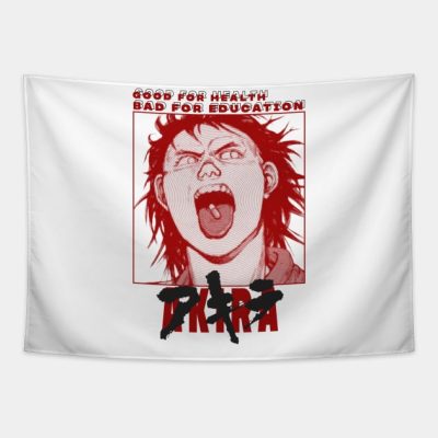 Akira Good For Health Bad For Education Tapestry Official Akira Merch