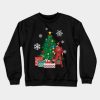 Akira Shotaro Kaneda Around The Christmas Tree Crewneck Sweatshirt Official Akira Merch