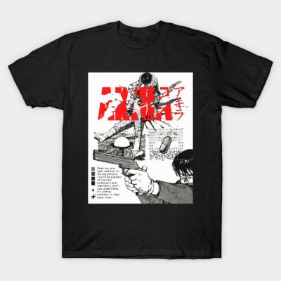 Akira Anime Manga T-Shirt Official Akira Merch