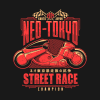 Neo Tokyo Street Race Champion Tote Official Akira Merch