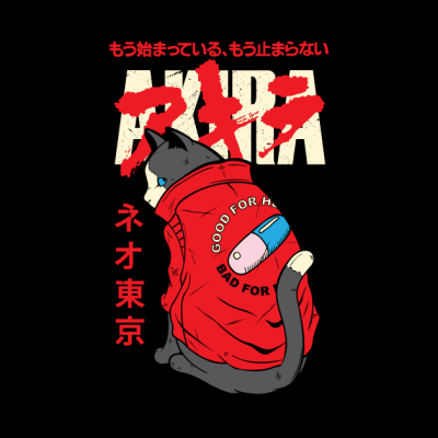 Akira Cat Tapestry Official Akira Merch