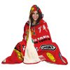 Akira Full Decals Hooded Blanket FRONT Mockup - Akira Merch