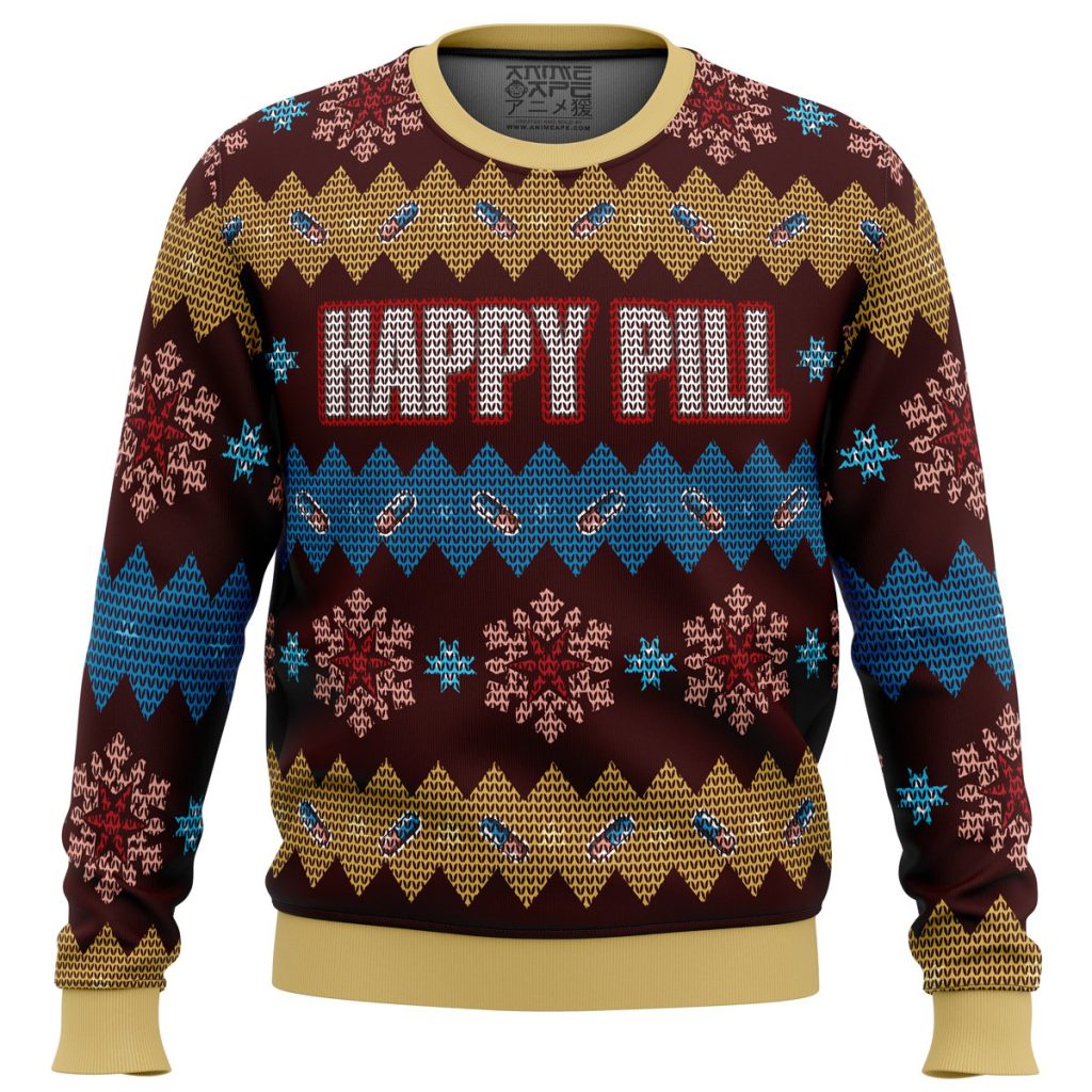 Happy Pill Akira men sweatshirt FRONT mockup - Akira Merch