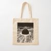 Akira Cyberpunk City Explosion Poster Monochrome Tote Bag Official Akira Merch