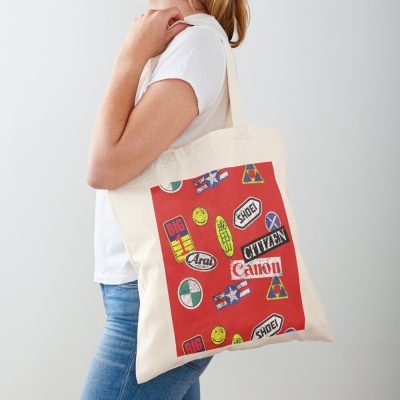 Akira Stickers Mask Tote Bag Official Akira Merch