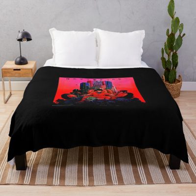 Akira Laserdisc Special Collector Throw Blanket Official Akira Merch