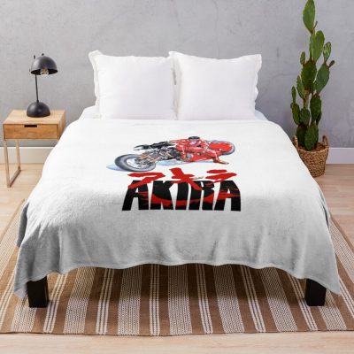 Akira Manga Vintage Throw Blanket Official Akira Merch