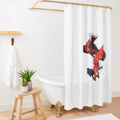 Kaneda From Akira Manga And Movie Shower Curtain Official Akira Merch