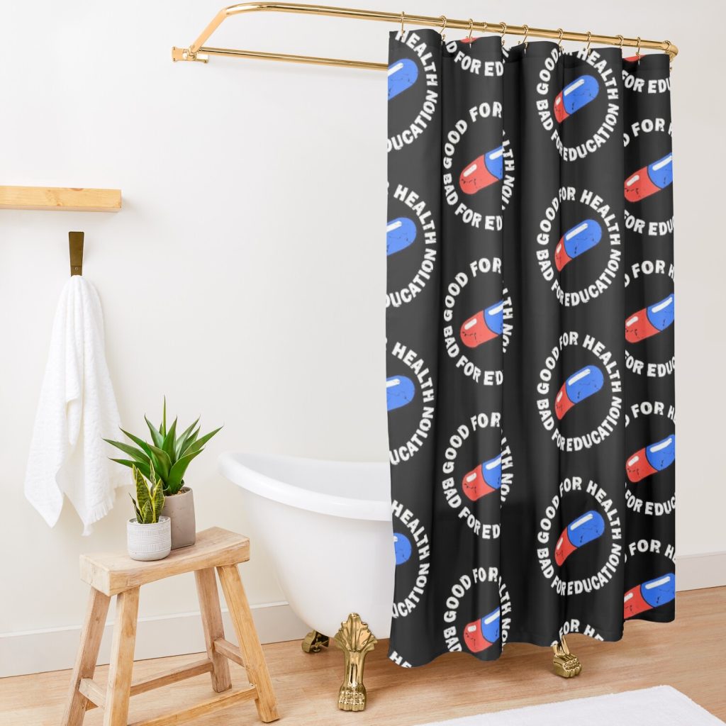 Akira Merch Shower Curtain Official Akira Merch