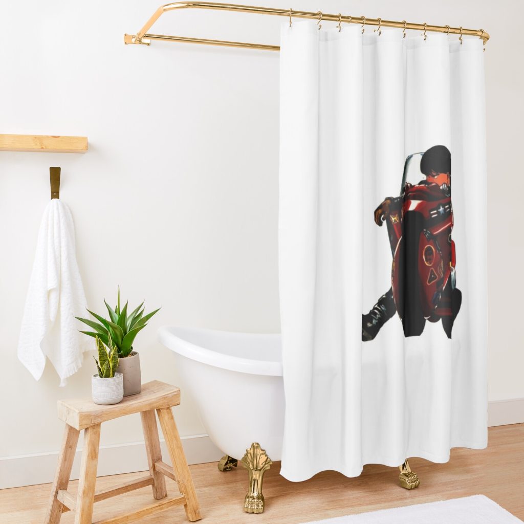 Akira Biker Shower Curtain Official Akira Merch