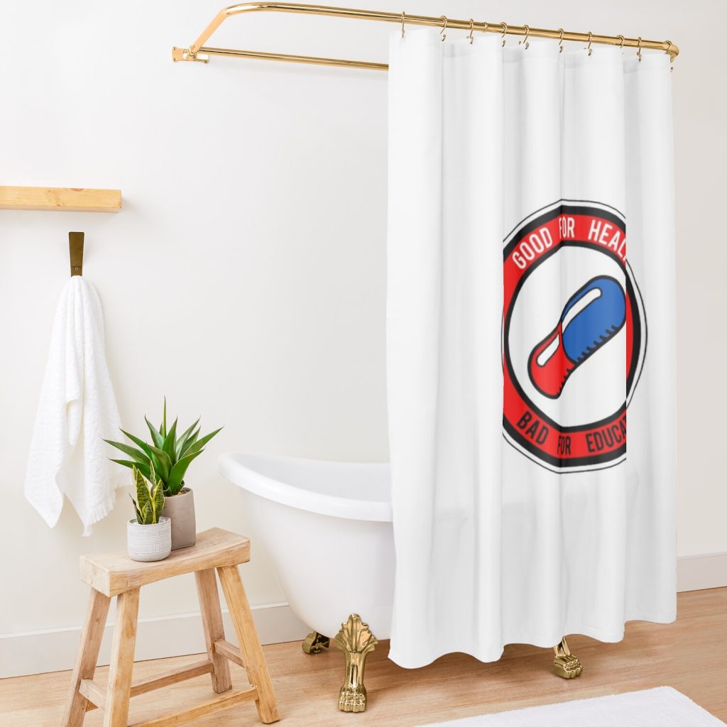 Akira Pill 2 Shower Curtain Official Akira Merch