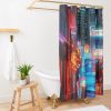 Tokyo Cyberpunk Aesthetic Shower Curtain Official Akira Merch