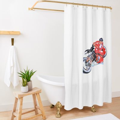 Kaneda On Motor Shower Curtain Official Akira Merch