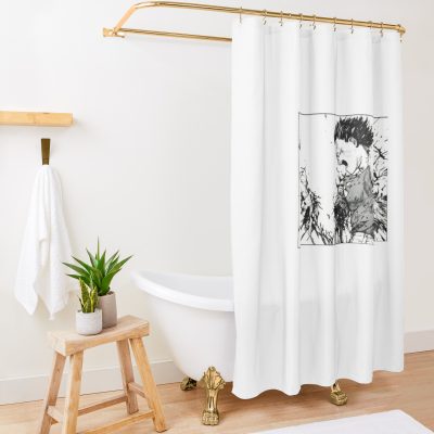 Akira Tetsuo Losing Arm Shower Curtain Official Akira Merch