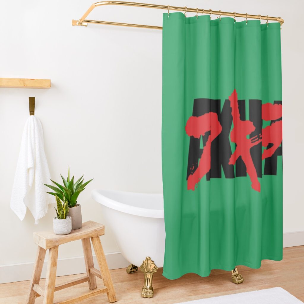 Bloody Akira Shower Curtain Official Akira Merch